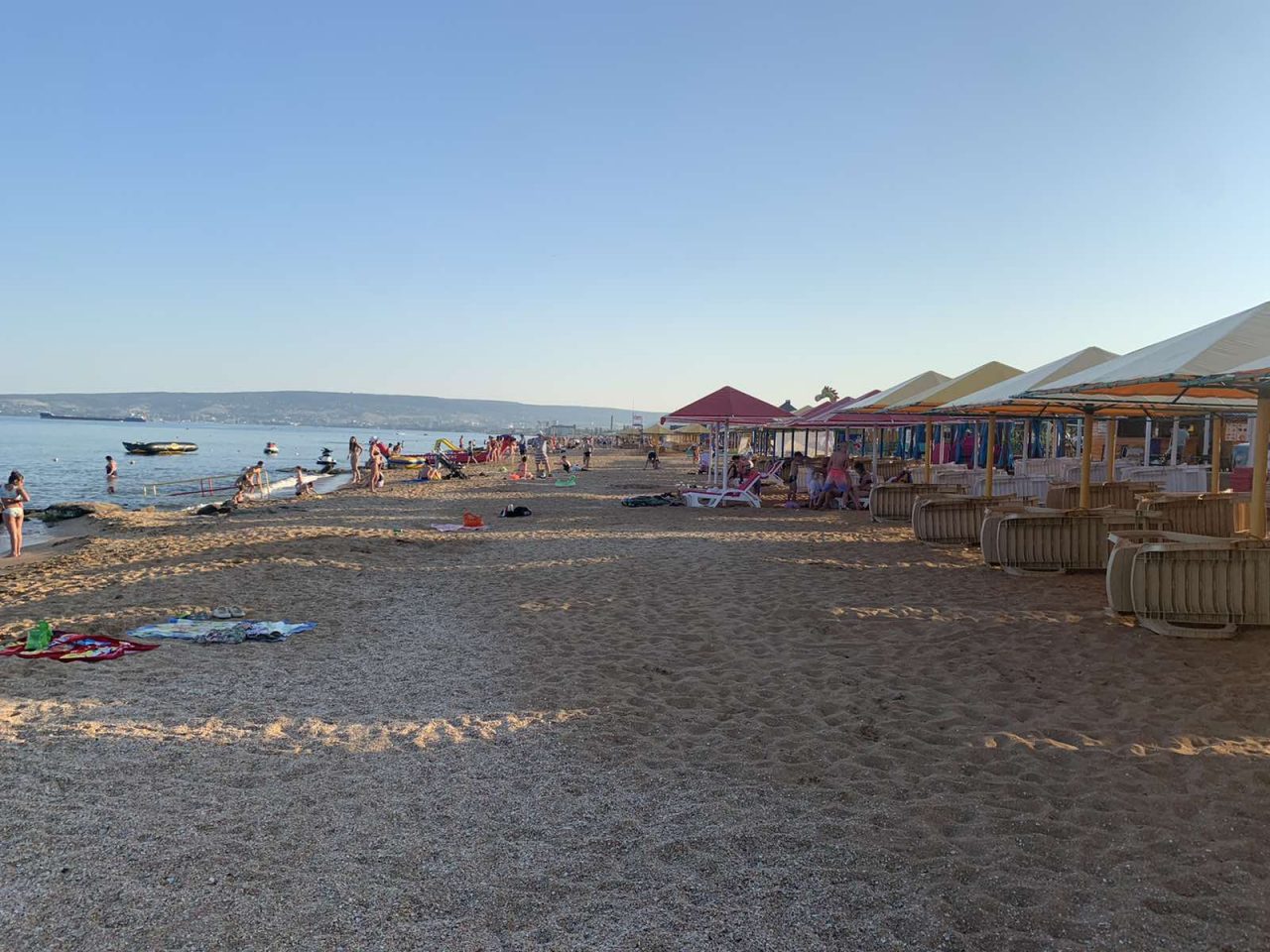 Крым, Феодосия, Чёрное море, пляж